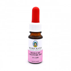 Huile de Chanvre BIO CBN 5% - Mama Kana