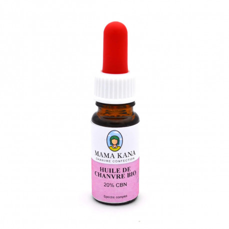 Huile de Chanvre BIO CBN 20% - Mama Kana