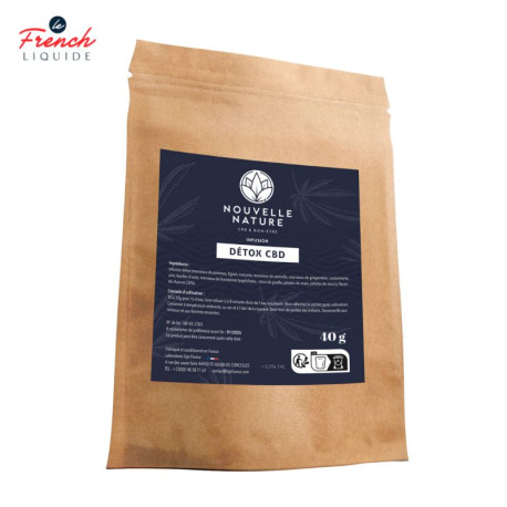 Infusion CBD Détox - Nouvelle Nature by Le French Liquide