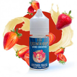 Aromes Les Excentriques Custard Fraise 30ml - VDLV