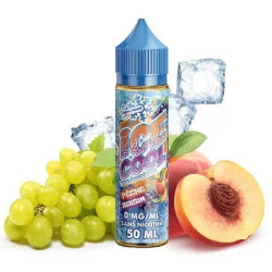 E-Liquide Ice Cool Pêche Raisin 50ml - Liquidarom