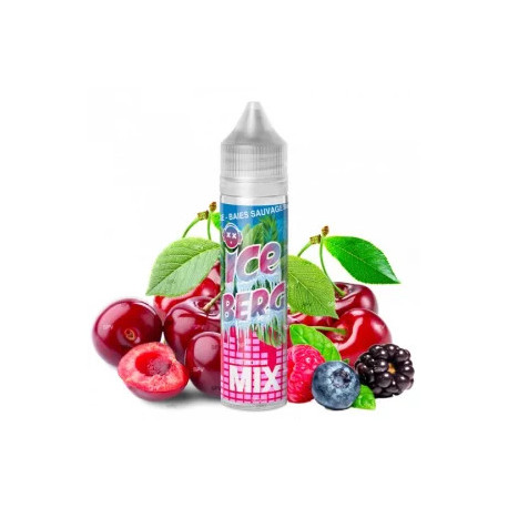 E-Liquide Ice Berg mix Electro Fun Cerise Baies 50ml - O'jlab