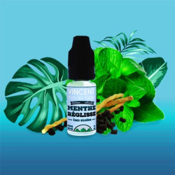 E-Liquide Menthe Reglisse 10ml - VDLV 12 MG