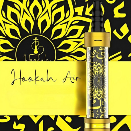 E-Chicha Portable Hookah Air 3200mAh oriental Gold - Fumytech