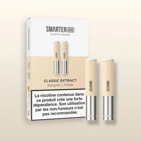Cartouches Classic Extract Pré-remplies Smarter (X2) - Smarter