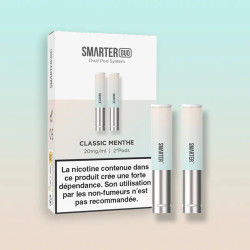 Cartouches Classic Menthe Pré-remplies Smarter (X2) - Smarter