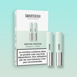 Cartouches Menthe Fraîche Pré-remplies Smarter (X2) - Smarter