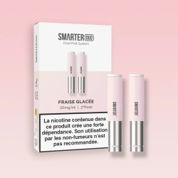 Cartouches Fraise Glacée Pré-remplies Smarter (X2) - Smarter