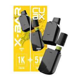 Cartouche pré-remplie Mango Ice CUBX Go - X-Bar
