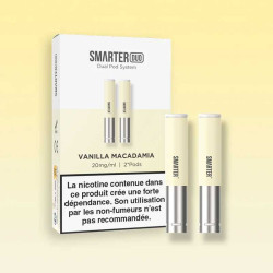 Cartouches Vanille Macadamia Pré-remplies Smarter (X2) - Smarter
