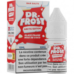 Glace Fraise Noix de Coco Salts 10ml - Dr Frost
