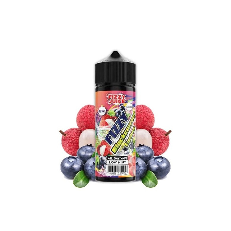 Blackurrant Lychee 100ml - Fizzy Juice