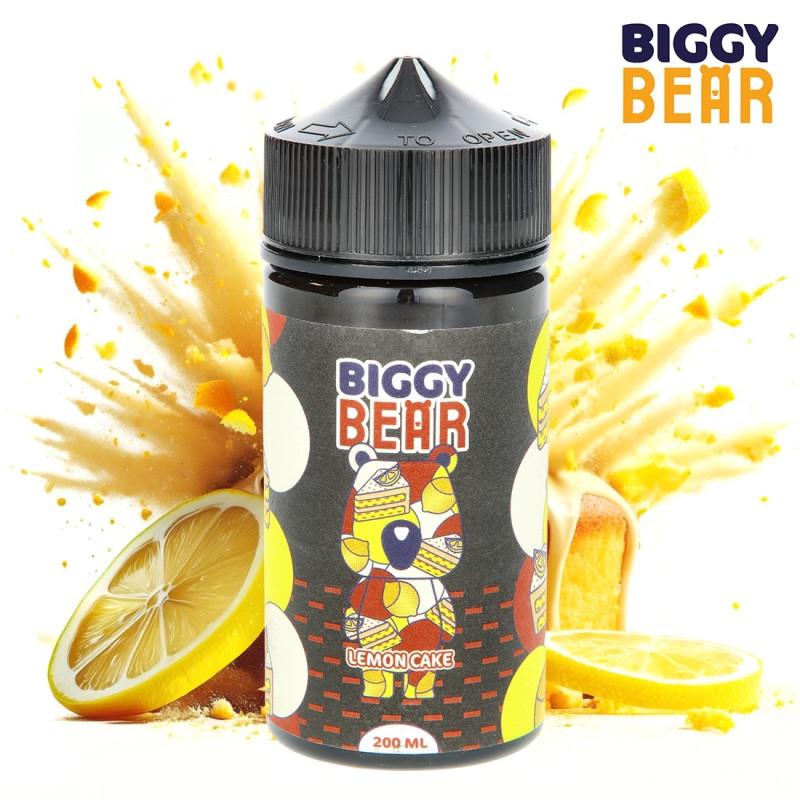 E-liquide Lemon Cake 200ml - Biggy Bear